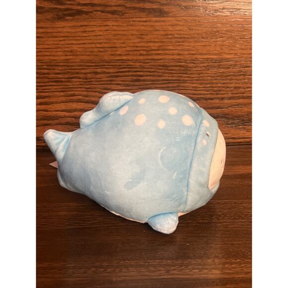 San-X, Sanrio Sumikkogurashi Plushie - Sea Animal Series - Whale Shark Tokage 6” - Picture 4 of 6